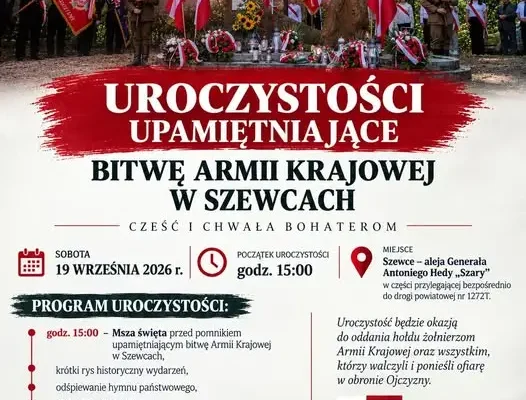 Szewce: uroczystości upamiętniające bitwę Armii Krajowej już 19 września