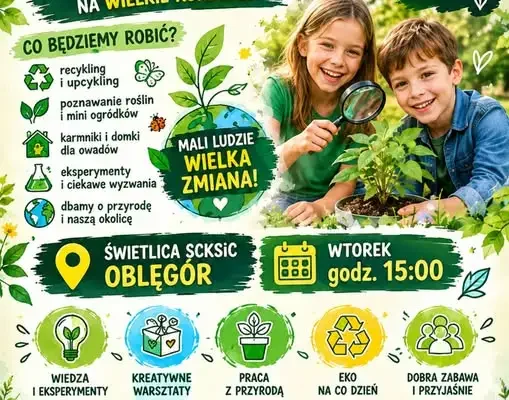 EKO EKIPA w Oblęgórze – przyrodnicze zajęcia dla dzieci