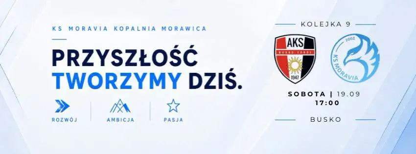 KS Moravia Kopalnia Morawica apeluje o wsparcie. Zarząd pracuje społecznie