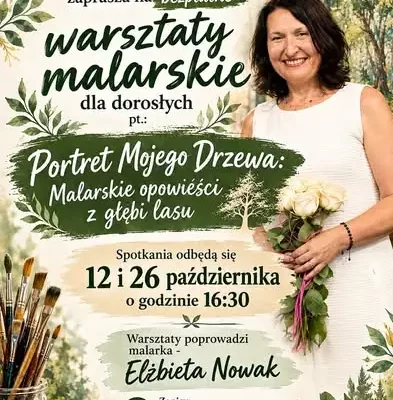 Łopuszno: bezpłatne warsztaty malarskie dla dorosłych w październiku