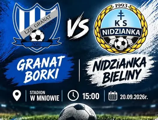 Nidzianka jedzie po kolejne punkty. W niedzielę mecz w Mniowie z Granatem Borki