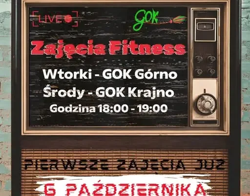 Zajęcia fitness dla dorosłych w GOK Górno i Krajno – start 6 października