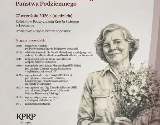 Łopuszno uczci Druhnię Natalię Machałową w Dniu Polskiego Państwa Podziemnego