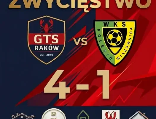 Pewne zwycięstwo na własnym boisku! 4:1 dla gospodarzy