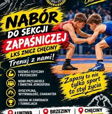 Zapasy dla dzieci i młodzieży w Chęcinach – nowy nabór do sekcji