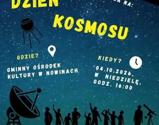 Gmina Nowiny zaprasza na kosmiczne wydarzenie już 4 października