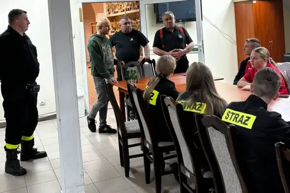 Młodzieżowe Drużyny Pożarnicze z gminy Masłów rozmawiały o hejcie i uzależnieniach