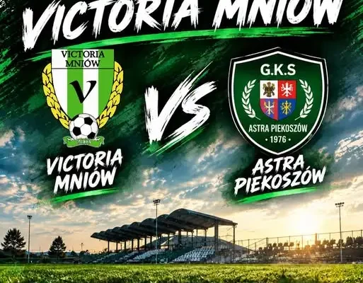 Victoria Mniów podejmie Astrę Piekoszów w 7. kolejce klasy okręgowej