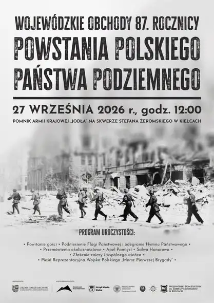 Dzień Polskiego Państwa Podziemnego 2026 – obchody w Kielcach i Łopusznie