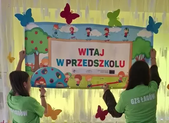 Łagów: przedszkolaki oswajały się ze szkołą dzięki projektowi „Mali wśród dużych”