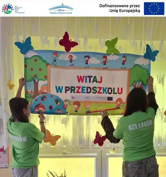 Łagów: przedszkolaki oswajały się ze szkołą dzięki projektowi „Mali wśród dużych”