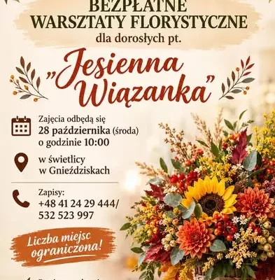 Jesienna oferta zajęć w Miejsko-Gminnym Ośrodku Kultury w Łopusznie
