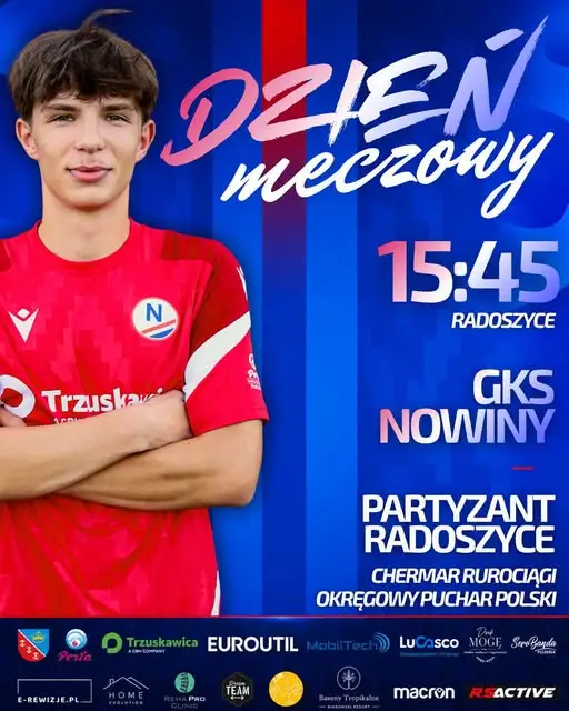 Partyzant Radoszyce zagra w Pucharze Polski. Mecz o 15:45