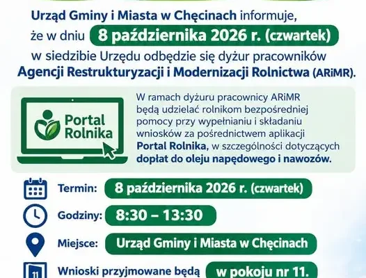 ARiMR pomoże rolnikom z gminy Chęciny w składaniu wniosków o dopłaty