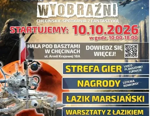 Chęciny: Spotkanie z fantastyką i prawdziwym łazikiem marsjańskim