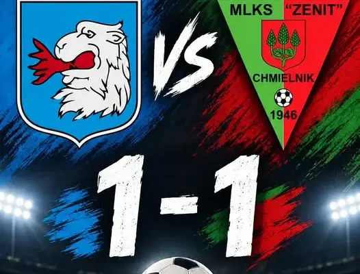 Remis w Wodzisławiu: Partyzant i Zenit Chmielnik dzielą się punktami