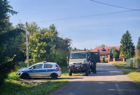 Grzybobranie w lesie: uwaga na niewybuchy. Nadleśnictwo Łagów ostrzega
