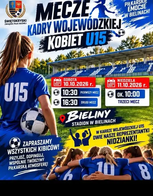 Bieliny gospodarzem turnieju kadr wojewódzkich kobiet U15
