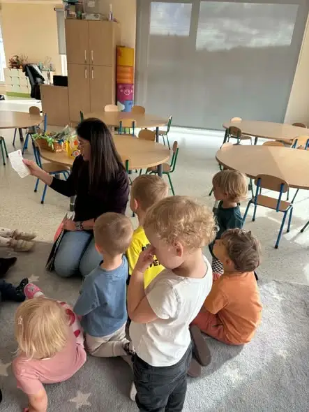 Międzynarodowy Dzień Pisania Listów w przedszkolu w Masłowie Drugim