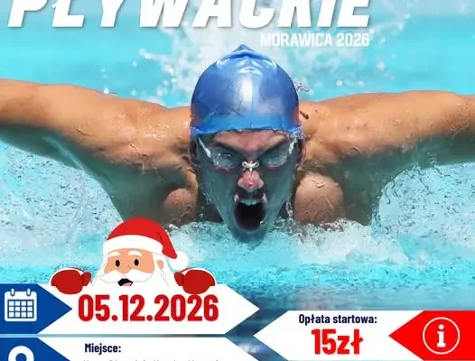 Mikołajkowe Zawody Pływackie w Morawicy – zapisy do 22 listopada