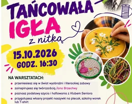 Zmiana terminu warsztatów literacko-artystycznych w Chmielniku
