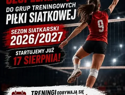 MSS Masłów zaprasza dziewczęta na treningi siatkówki – trwają zapisy