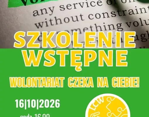 Żółte Koszulki z Nowin zapraszają młodych na szkolenie wolontariuszy