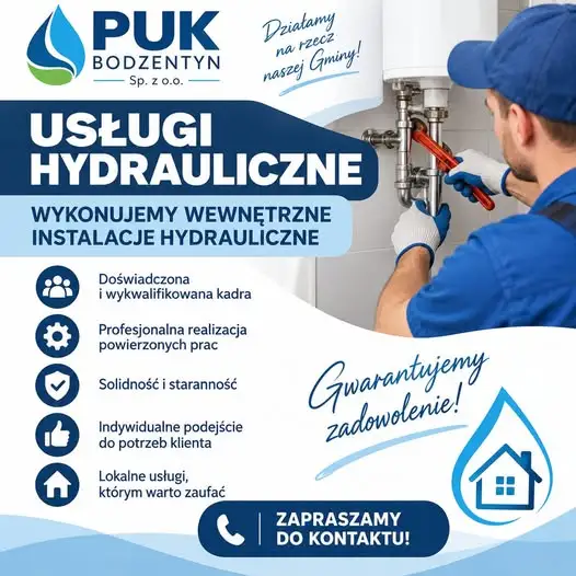 PUK Bodzentyn stawia na hydraulikę – lokalna spółka rozszerza ofertę usług
