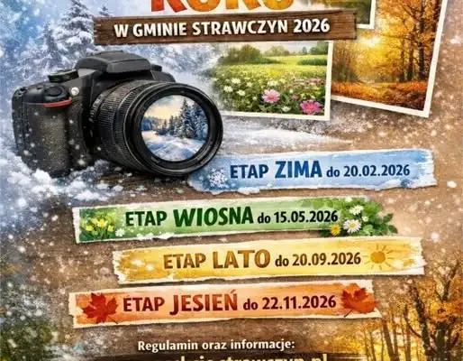 Jesień w obiektywie: ostatni etap konkursu fotograficznego w Gminie Strawczyn