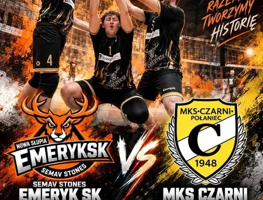 Siatkarskie emocje w Nowej Słupi – mecz z Czarnymi Połaniec