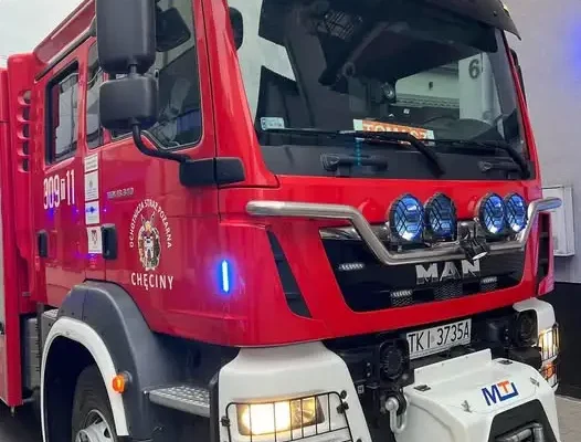 Fałszywy alarm czadu w Chęcinach – czujnik wymagał wymiany baterii