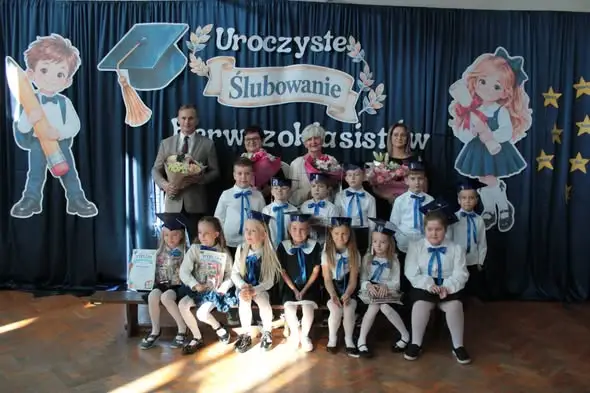 Pierwszoklasiści z Grzymałkowa złożyli uroczyste ślubowanie
