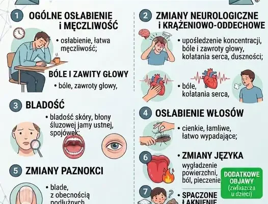 Zmęczenie, wypadanie włosów, bladość? To może być niedobór żelaza