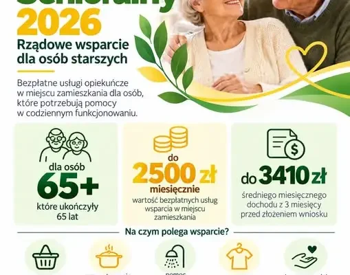 Bon Senioralny w gminie Chmielnik – wsparcie dla osób po 65. roku życia