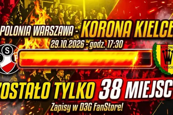 Zostało tylko 38 miejsc na czwartkowy wyjazd do Warszawy!