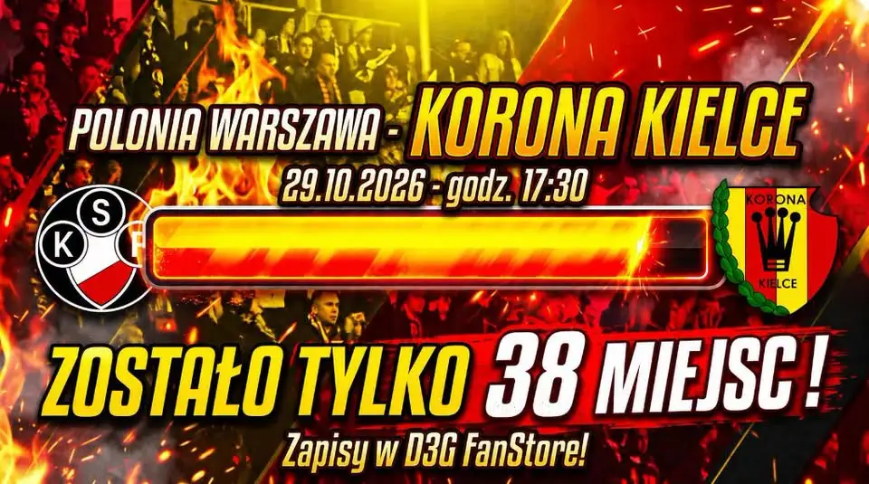 Zostało tylko 38 miejsc na czwartkowy wyjazd do Warszawy!