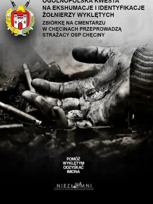 Kwesta na rzecz Żołnierzy Wyklętych na cmentarzu w Chęcinach