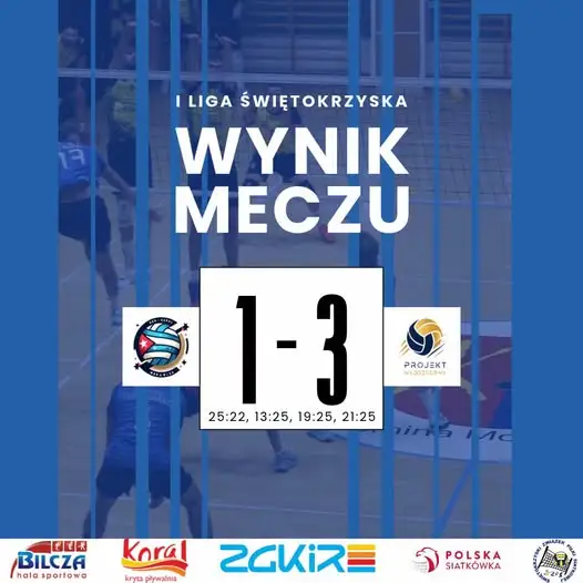 Bilcza przegrywa z Projektem Włoszczowa 1:3 w I lidze świętokrzyskiej