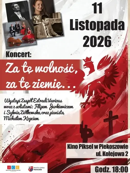 Koncert patriotyczny w Piekoszowie z okazji Święta Niepodległości