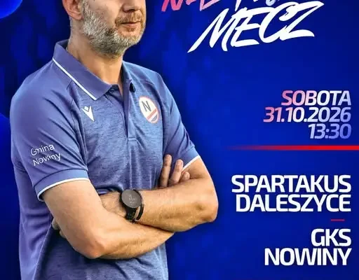 GKS Nowiny zagra w sobotę na wyjeździe ze Spartakusem Daleszyce