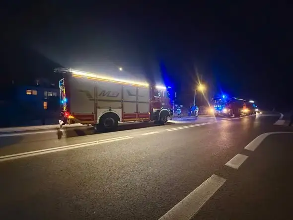 Wybuch gazu w budynku mieszkalnym w Woli Morawickiej – akcja służb ratunkowych